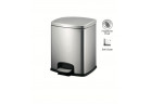 Контейнер/контейнер Stella Premium na odpady прямокутний 20L, срібний