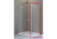 Бічна стінка Radaway Arta KDJ II 90x200cm скло прозоре- sanitbuy.pl