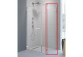 Бічна стінка Radaway до кабіни Arta KDS 70 cm, скло прозоре- sanitbuy.pl