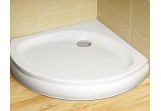 Акриловий піддон Radaway Patmos B 90x90 cm напівкруглий