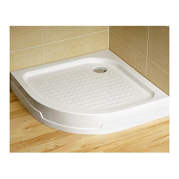 Brodzik Dolphi Radaway Rodos A 90x90 cm półokrągły- sanitbuy.pl