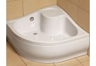Акриловий піддон Radaway Korfu A 90x90 cm напівкруглий