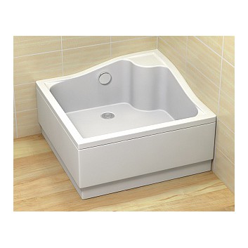 Brodzik Dolphi Radaway Korfu C 90x90 cm kwadratowy- sanitbuy.pl