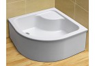 Акриловий піддон Radaway Naxos A 80x80 cm Напівкруглі