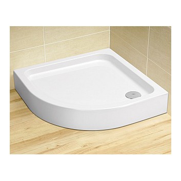 Brodzik Dolphi Radaway Siros A Compact 80x80 cm półokrągły- sanitbuy.pl