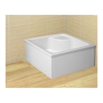 Brodzik Dolphi Radaway Naxos C 90x90 cm kwadratowy- sanitbuy.pl