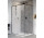 Стінка Walk-In Radaway Modo New Black II Frame 60, 60x200cm, чорний, скло прозоре
