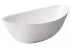 Ванна вільностоячий Massi Modern, 180cm, z переливом, біла