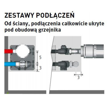 Обігрівач Jaga Strada Standard typ 10, 35 x 70 cm - стандартний колір