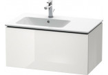 Шафка підраковинна Duravit L-Cube, навісна, білий, благородний блиск