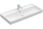 Меблевий умивальник Villeroy&Boch Collaro, 100x47cm, z переливом, CeramicPlus, Weiss Alpin