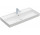 Меблевий умивальник Villeroy&Boch Collaro, 100x47cm, шліфований низ, z переливом, CeramicPlus, Weiss Alpin