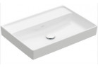 Умивальник Villeroy&Boch Collaro, 65x47cm, без переливу, bez otworów pod armaturę, CeramicPlus, Weiss Alpin