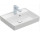 Умивальник мала Villeroy&Boch Collaro, 50x40cm, шліфований низ, z переливом, CeramicPlus, Stone White