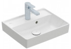 Умивальник мала Villeroy&Boch Collaro, 45x37cm, z переливом, CeramicPlus, Weiss Alpin