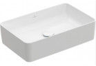 Умивальник на стільницю Villeroy&Boch Collaro, 56x36cm, без переливу, CeramicPlus, Stone White