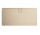 Піддон прямокутний HUPPE EasyFlat, 140x90cm, бежевий матовий