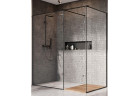 Стінка для душової кабіни Radaway Modo X Black III Frame, чорна ramka, 1300x2000mm
