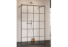 Душова кабіна Radaway Modo New Black I Factory 130, чорний малюнок, przejrzysta, 1280x2000mm