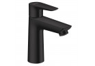 Змішувач для умивальника Hansgrohe Talis Select E з комплектом зливу, чорний мат.