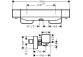 Душова змішувач термостатичний Hansgrohe Ecostat E, на стінку, хром