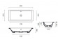 Умивальник монтований в стільниці чи під стільницю Catalano Zero, 80x37cm, біла