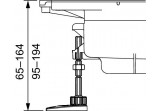 Tece Drainprofile - stópki montażowe