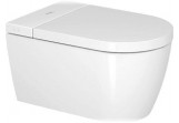 Сидіння Duravit SensoWash Starck f Lite Compact з мікроліфтом z funkcją mycia w zestawie з раковиною 37,8 x 57,5 cm