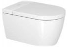 Сидіння Duravit SensoWash Starck f Lite Compact з мікроліфтом z funkcją mycia w zestawie з раковиною 37,8 x 57,5 cm