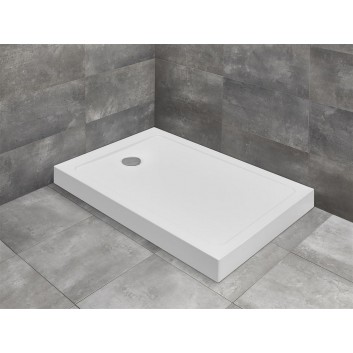 Піддон з корпусом акрильний 100x80cm Radaway Doros F Compact- sanitbuy.pl