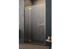 Двері душові для ніши Radaway Essenza Pro Gold DWJ 120, ліве, 1200x2000mm, золотий profil