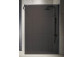Стінка walk-in Novellini Kuadra H Fume, 90x200cm, скло szare, чорний profil