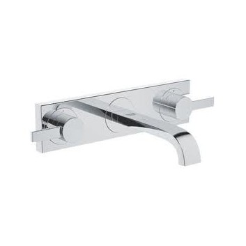 Bateria Grohe Allure umywalkowa 3-otworowa ścienna- sanitbuy.pl