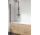 Ширма для ванни Radaway Nes Black PNJ I, лівий, скло прозоре, 80x150cm, чорний profil