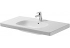 Меблевий умивальник Duravit D-Code, 105x48cm, jeden otwór pod baterię, біла