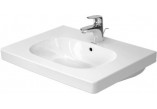 Меблевий умивальник Duravit D-Code, 105x48cm, jeden otwór pod baterię, біла