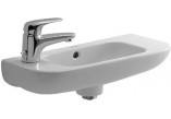 Умивальник настінний Duravit D-Code Med, 36x27cm, otwór pod baterię з лівої, біла