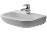 Умивальник настінний Duravit D-Code Med, 36x27cm, без отвору для змішувача, біла