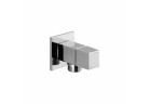 Кутове підключення Bruma Quadra, 1/2", хром