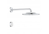 Верхній душ Grohe Rainshower SmartConnect 310, кругла, діаметр 310mm, 2 strumienie, тримач настінні 422mm, pilot do zmiany strumienia, хром