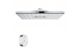 Верхній душ Grohe Rainshower SmartConnect 310, кругла, діаметр 310mm, 2 strumienie, тримач настінні 422mm, pilot do zmiany strumienia, хром