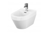 Bidet підвісний Cersanit Crea, овальний, 51x35cm, білий