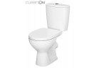 Kompakt WC Cersanit Arteco CleanOn, bezkołnierzowa раковина, 66,5x36cm, сидіння з мікроліфтом, doprowadzenie wody z boku, білий