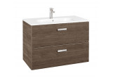 Комплект до ванни Roca Unik Victoria Basic, 80x46cm, 2 szuflady, cedr