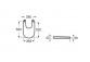Накривка bidetu Roca Meridian, Supralit, з мікроліфтом, біла