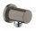 З єднувальне коліно Grohe Rainshower, настінні, DN 15 - brushed hard graphite 