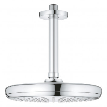 Dzeszczownica Grohe Tempesta 120, z przepustem stropowym 142mm, хром