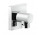Кутове підключення Gessi Rilievo, G1/2", хром