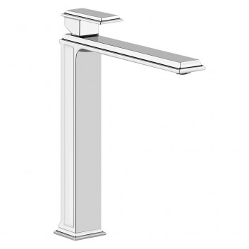 Змішувач для умивальника Gessi Eleganza, підлогова, висота 299mm, клапан automatyczny, хром