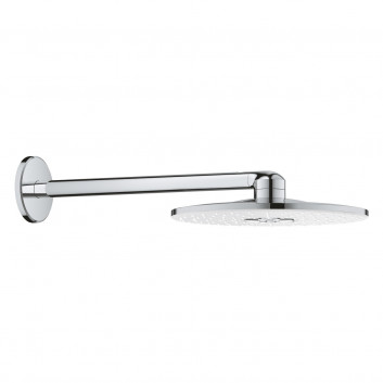 Верхній душ Grohe Rainshower 310, тримач настінні 430mm, polished nickel